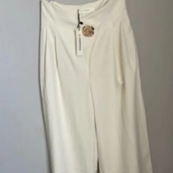 NWT Commense Cream Trousers - Picture 3 of 6